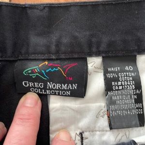 Greg Norman walking shorts